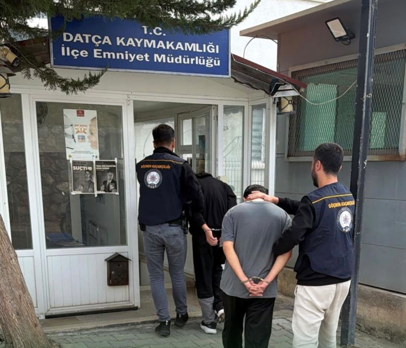 Muğla’nın Datça ilçesinde, çeşitli suçlardan haklarında kesinleşmiş hapis cezası bulunan