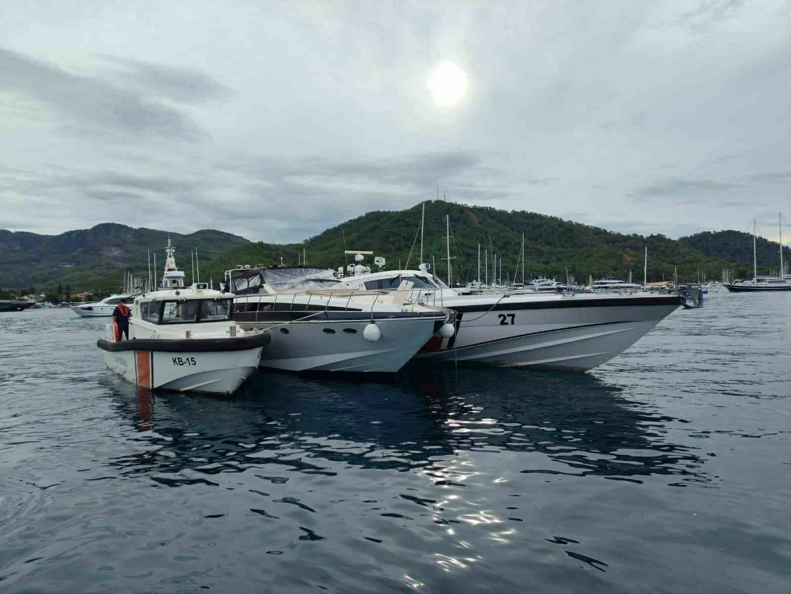 Fethiye’de Sahil Güvenlik ekiplerince düzenlenen operasyonda 29 düzensiz göçmen ile