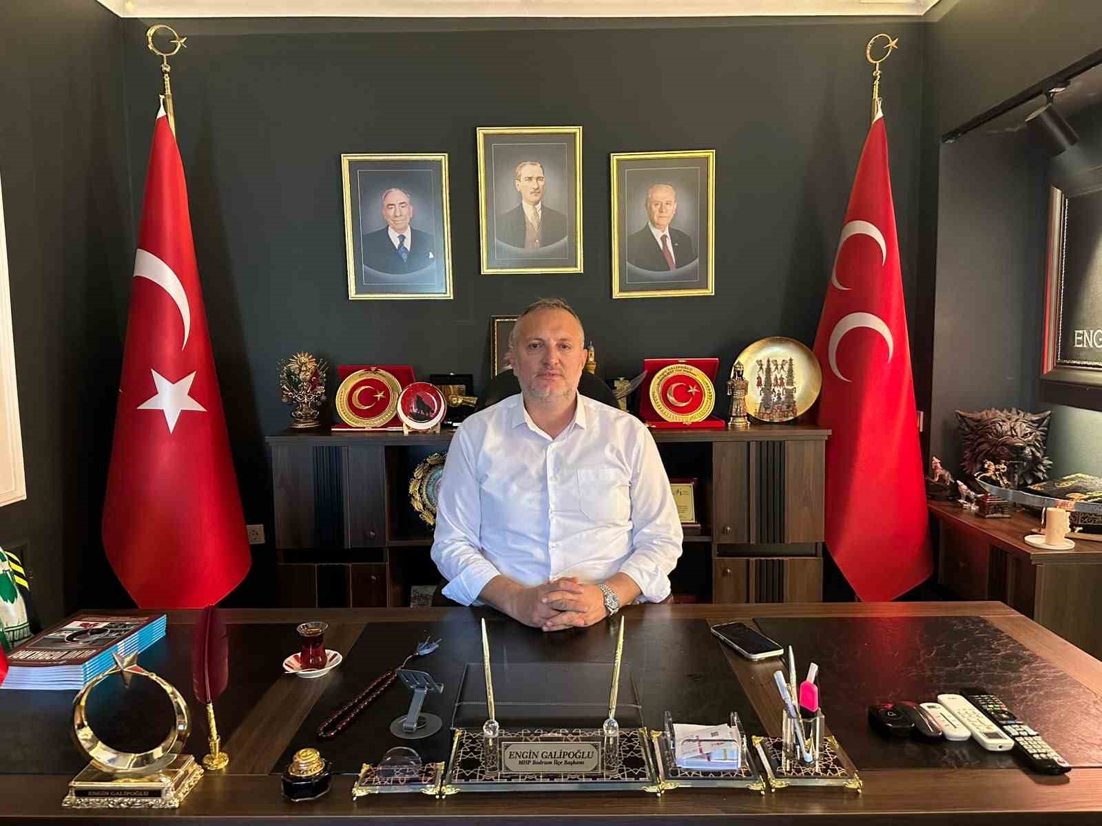 Milliyetçi Hareket Partisi (MHP) Bodrum İlçe Başkanlığı, ilçede turizmi yılın