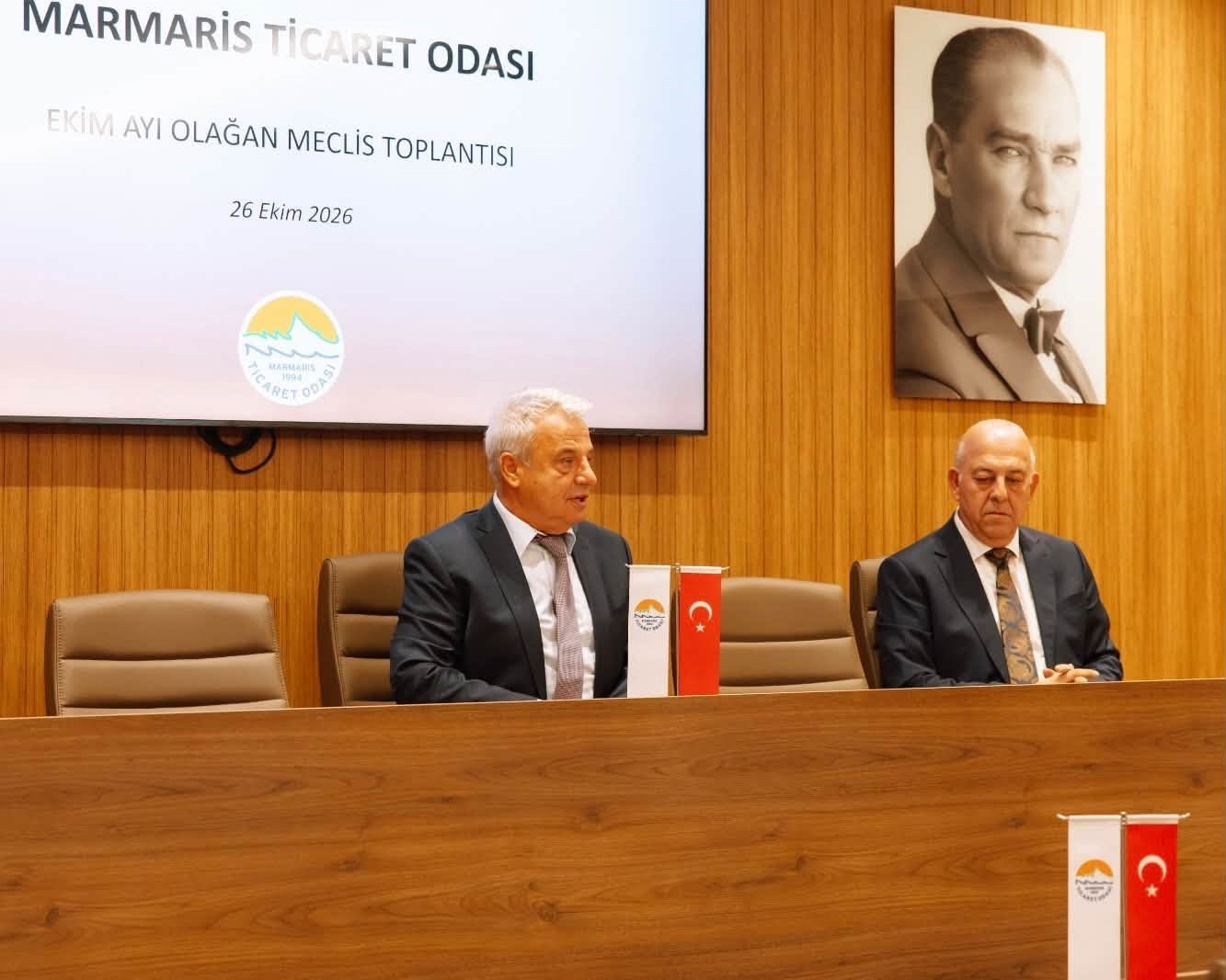 Marmaris Ticaret Odası’nın 2026-2030 dönemindeki ilk meclis toplantısında Meclis Başkanlığına