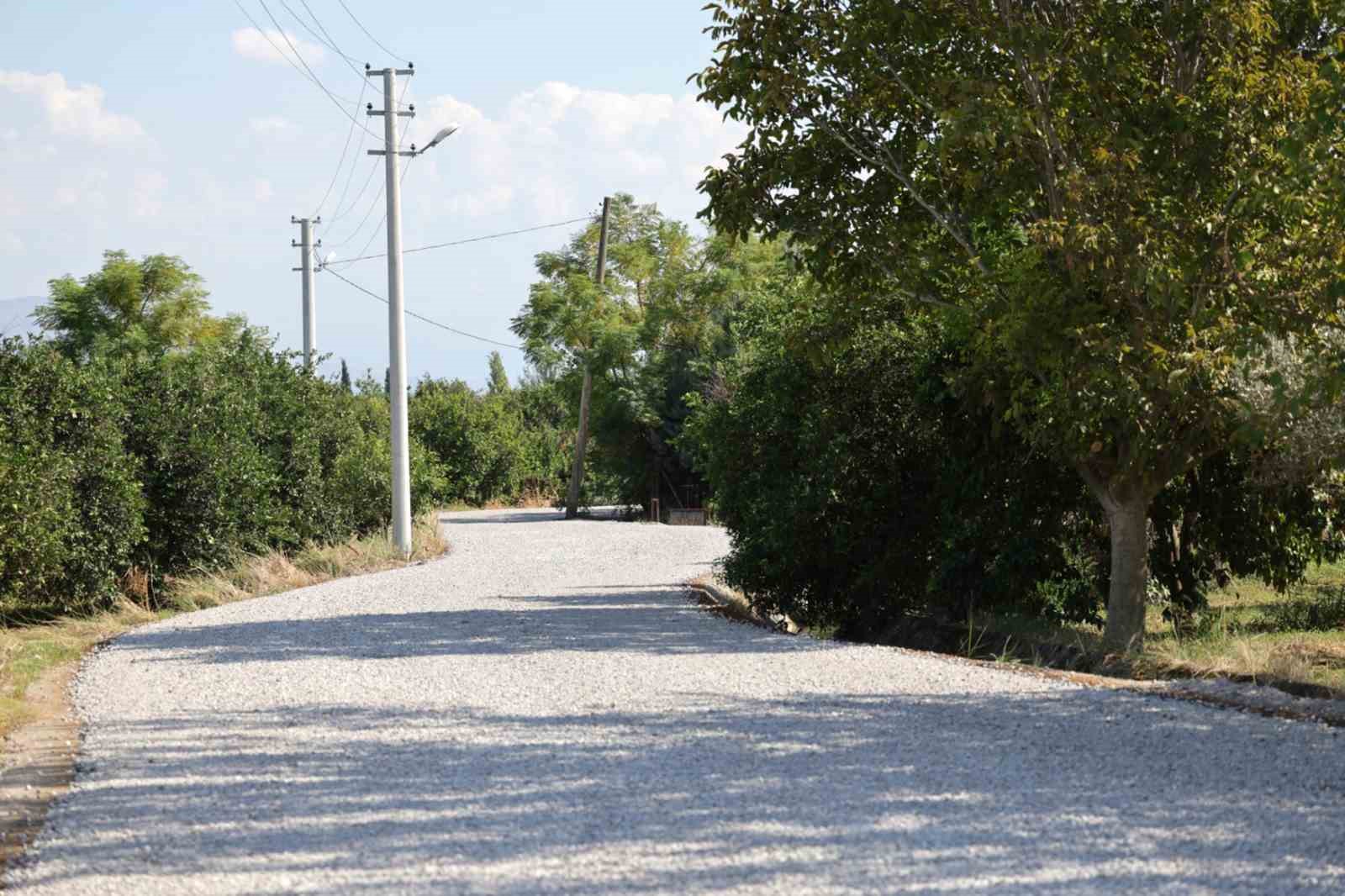 Muğla Büyükşehir Belediyesi, Köyceğiz’de yaklaşık 70 kilometrelik yol ağında altyapı